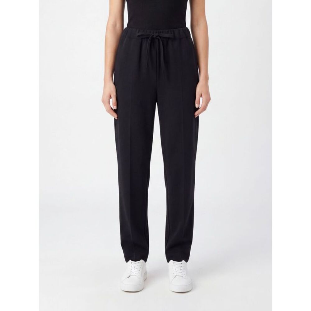 Semicouture Women Semicouture High-Waisted Drawstring Jersey Jogging Trousers